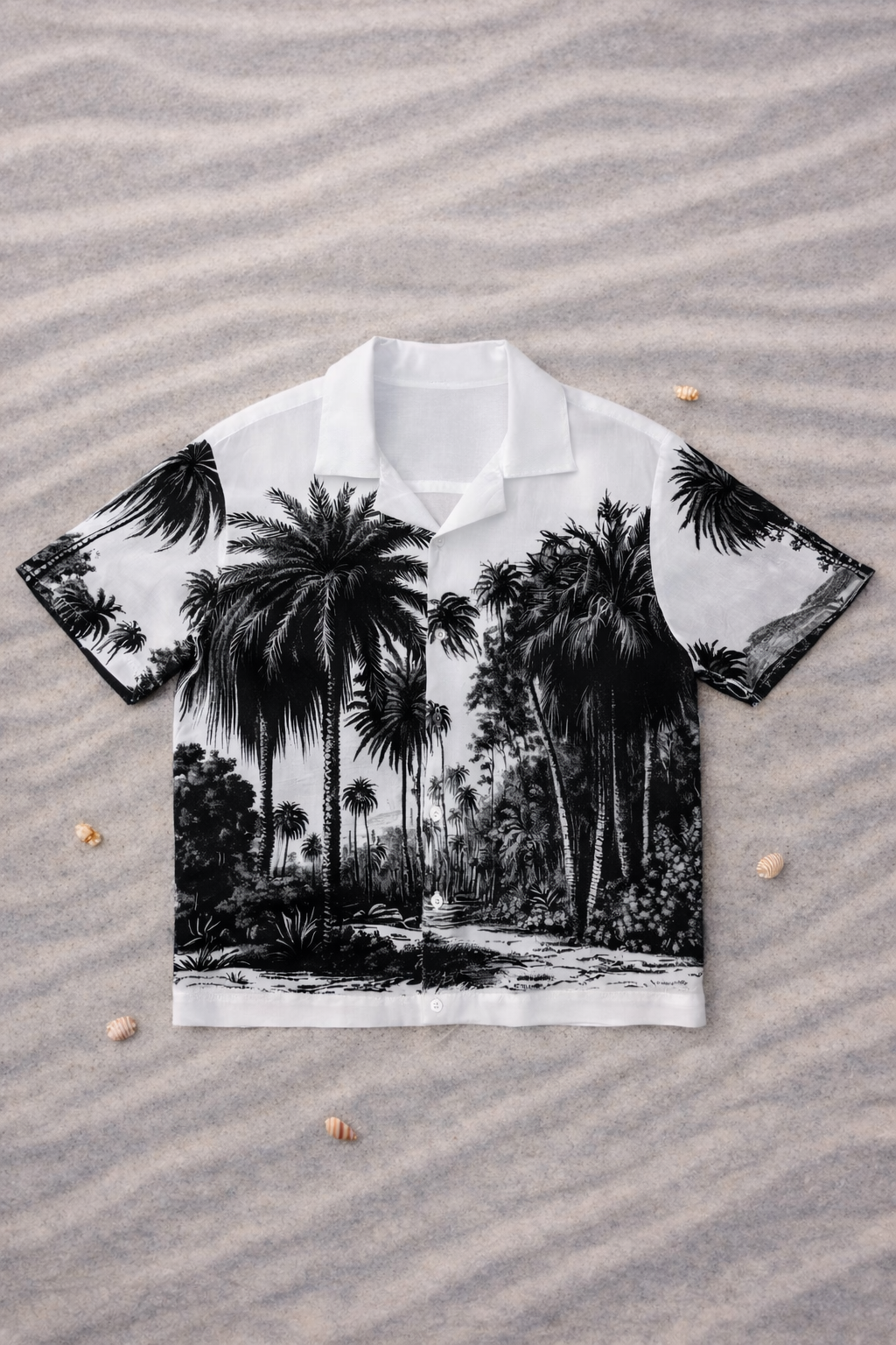 Black Jungle Revere Shirt