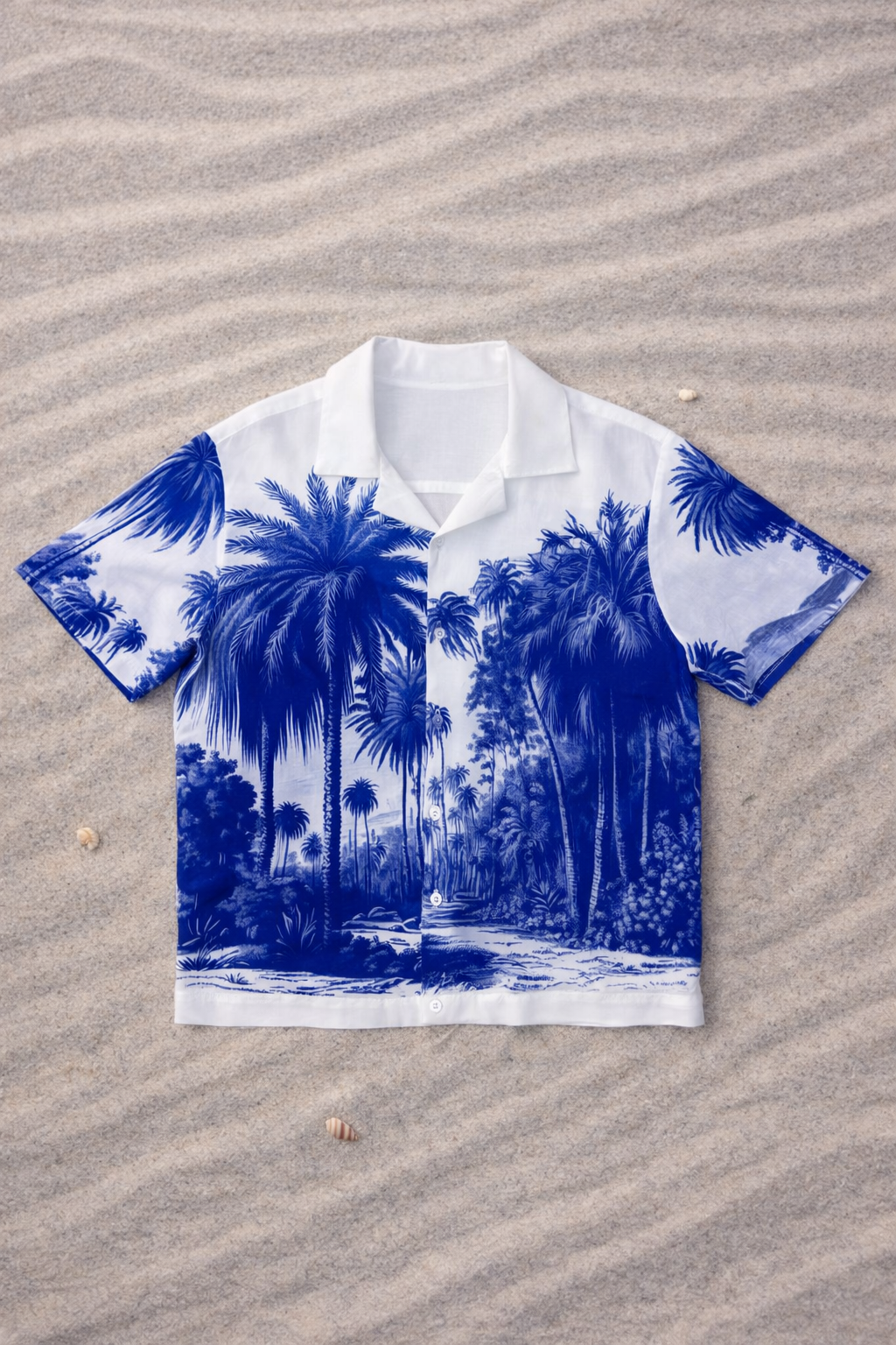 Blue Jungle Revere Shirt