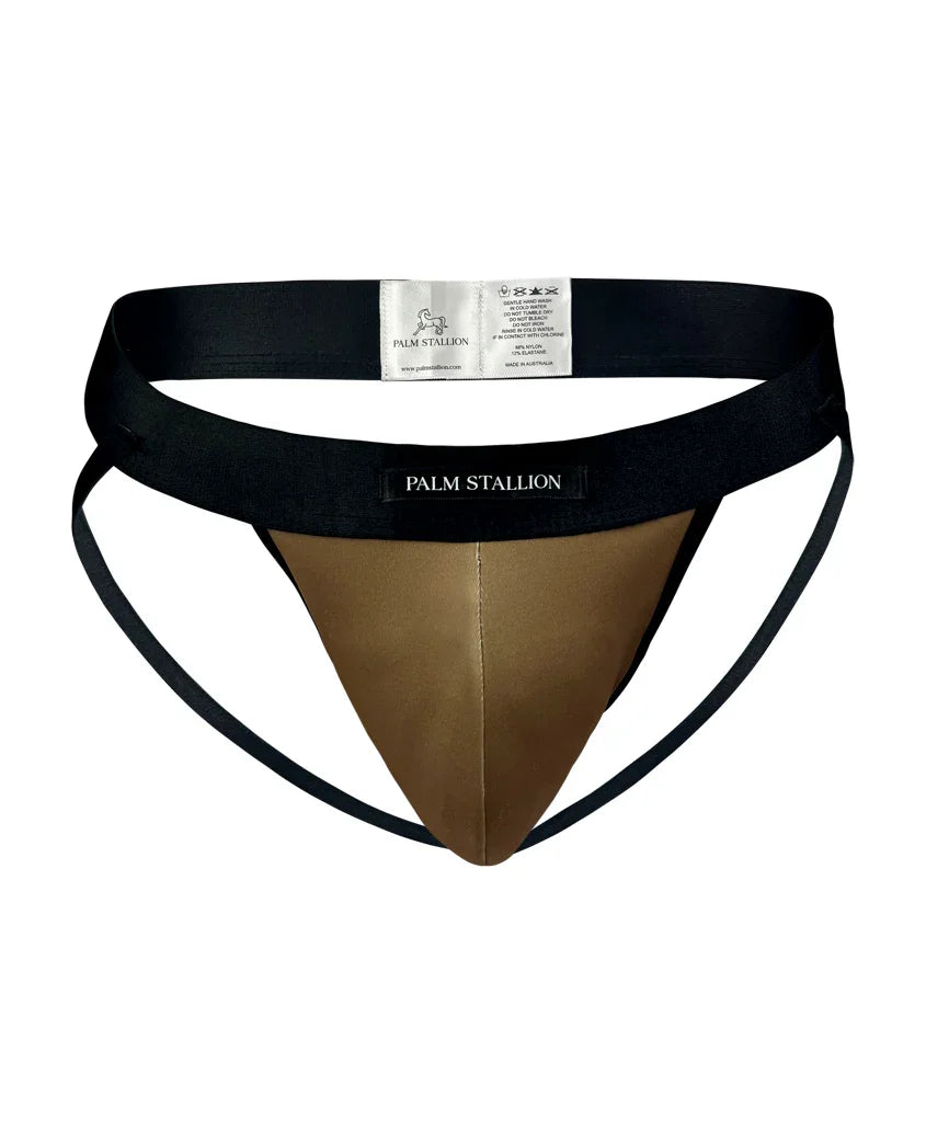 Brown Low-Rise Jockstrap