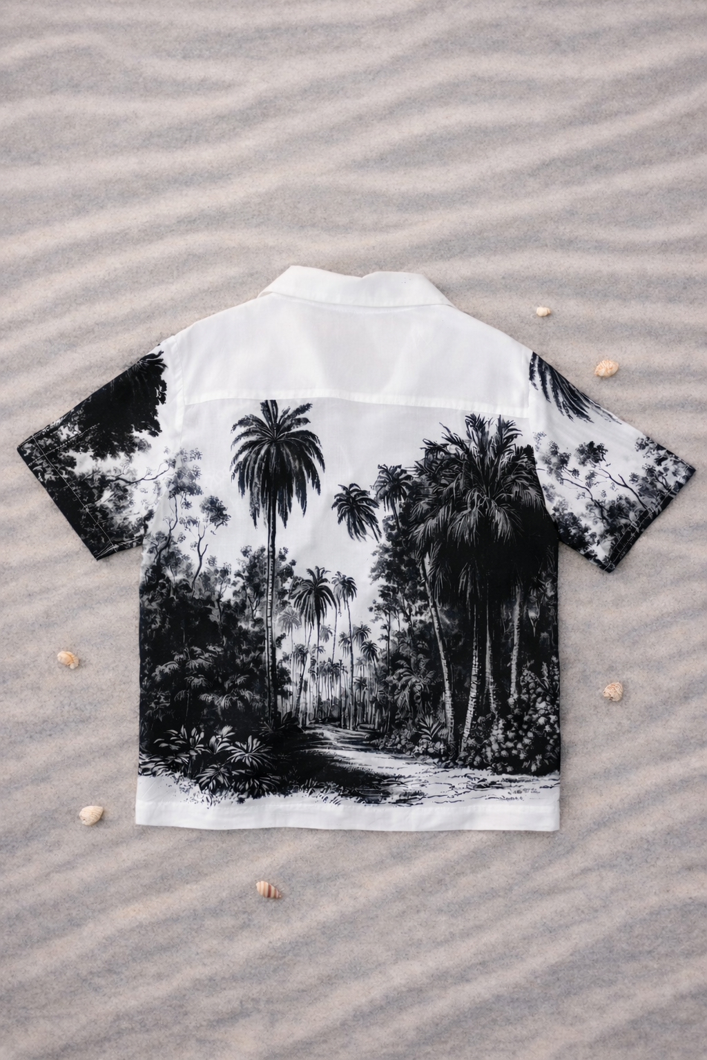 Black Jungle Revere Shirt