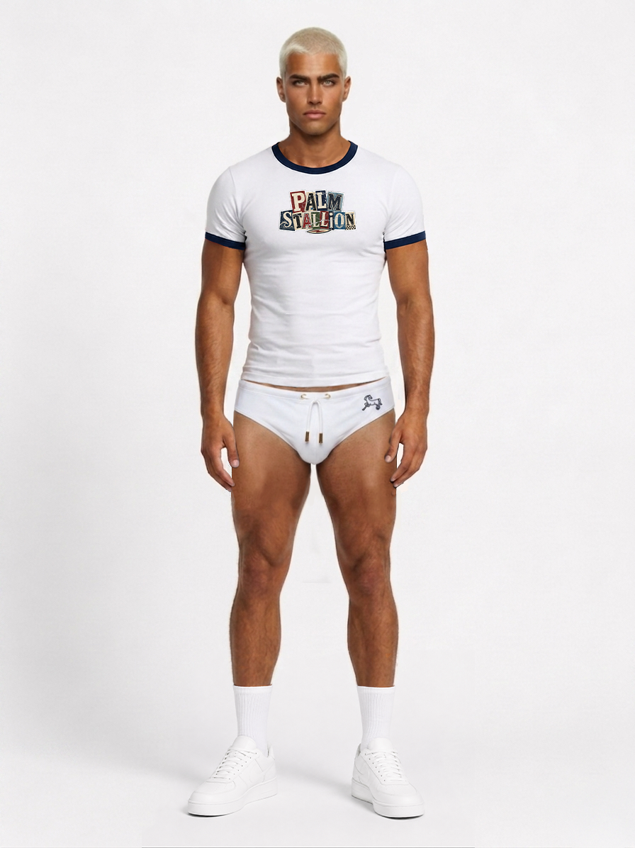 Palm Stallion Magazine Ringer Tee