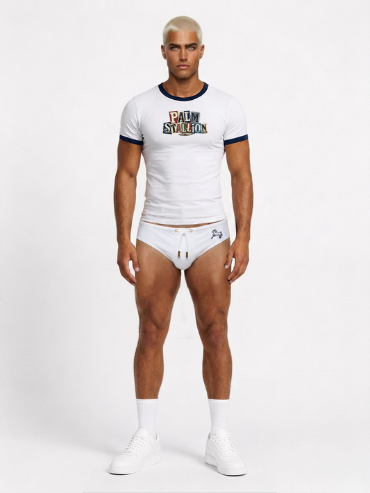 Palm Stallion Magazine Ringer Tee